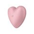 Satisfyer Cutie Heart - επαναφορτιζόμενος δονητής κλειτορίδας με κυματισμό αέρα (ροζ)