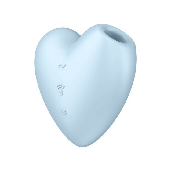 Satisfyer Καρδιά Λαχταριστή - επαναφορτιζόμενος, κύματα αέρα κλειτοριδικός δονητής (μπλε)