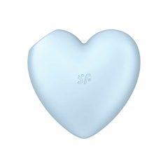   Satisfyer Καρδιά Λαχταριστή - επαναφορτιζόμενος, κύματα αέρα κλειτοριδικός δονητής (μπλε)