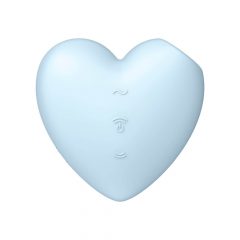   Satisfyer Καρδιά Λαχταριστή - επαναφορτιζόμενος, κύματα αέρα κλειτοριδικός δονητής (μπλε)