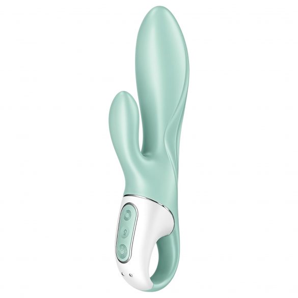 Satisfyer Air Pump Bunny 5 - έξυπνος δονούμενος αντλία (μέντα) 