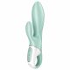 Satisfyer Air Pump Bunny 5 - έξυπνος δονούμενος αντλία (μέντα) 