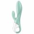 Satisfyer Air Pump Bunny 5 - έξυπνος δονούμενος αντλία (μέντα) 