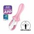 / Satisfyer Air Pump Booty 5 - έξυπνος δονητής πρωκτού με αντλία (ροζ) 