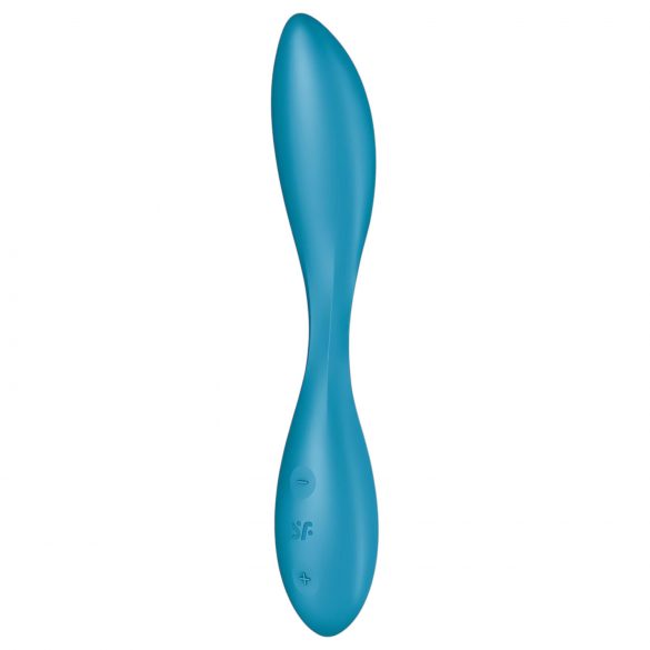 Satisfyer G-spot Flex 1 - επαναφορτιζόμενος, αδιάβροχος δονητής σημείου G (πράσινος)