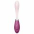 Satisfyer G-Spot Flex 3 - επαναφορτιζόμενος δονητής για το σημείο G (ροζ-μπορντό) 