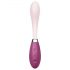 Satisfyer G-Spot Flex 3 - επαναφορτιζόμενος δονητής σημείου G (ροζ-μπορντό)