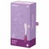 Satisfyer G-Spot Flex 3 - επαναφορτιζόμενος δονητής για το σημείο G (ροζ-μπορντό) 