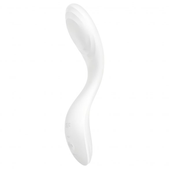 Satisfyer Rrrolling - Επαναφορτιζόμενος δονητής G-σημείου με κινούμενη σφαίρα (λευκός) 