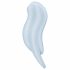 Satisfyer Pocket Pro 1 - επαναφορτιζόμενος διεγέρτης κλειτορίδας με κυματισμούς αέρα (μπλε) 