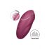 Satisfyer Tap & Climax 1 - Δονητής και διεγερτικό κλειτορίδας 2 σε 1 (κόκκινο) 