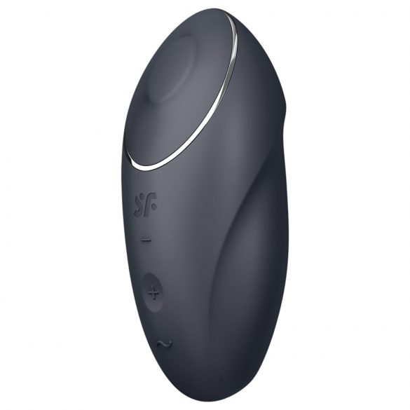 Satisfyer Tap & Climax 1 - 2 σε 1 δονητής και διεγέρτης κλειτορίδας (μαύρο)