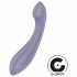 Satisfyer G-Force - επαναφορτιζόμενος, αδιάβροχος δονητής σημείου G (μοβ) 