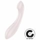 Satisfyer G-Force - επαναφορτιζόμενο, αδιάβροχο δονητής σημείου G (μπεζ) 