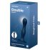 Satisfyer Double Ball-R - δονητής με βεντούζα και βάρος (σκούρο μπλε)