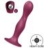 Satisfyer Double Ball-R - βεντουζωτό βαριδιούχα δονητής (κόκκινο)