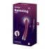 Satisfyer Spinning Vibe 1 - περιστρεφόμενος δονητής με κεφαλή G-σημείου (κόκκινος) 