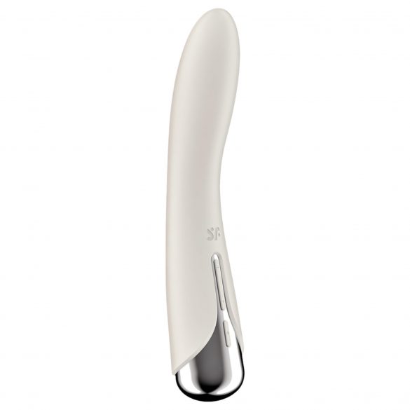 Satisfyer Περιστρεφόμενο Δονητή G-σημείου 1 - με περιστρεφόμενη κεφαλή (μπεζ) 