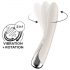 Satisfyer Spinning Vibe 1 - περιστρεφόμενη κεφαλή G-spot δονητής (μπεζ)