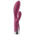 Satisfyer Spinning Rabbit 1 - περιστρεφόμενος δονητής με κλειτοριδικό βραχίονα (κόκκινο)