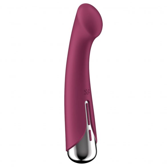 Satisfyer Spinning G-Spot 1 - περιστρεφόμενο G-σημείο δονητής (κόκκινο) 