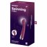 Satisfyer Spinning G-Spot 1 - περιστρεφόμενο G-σημείο δονητής (κόκκινο) 