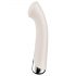 Satisfyer Spinning G-Spot 1 - Περιστρεφόμενη κεφαλή δονητής σημείου G (μπεζ)