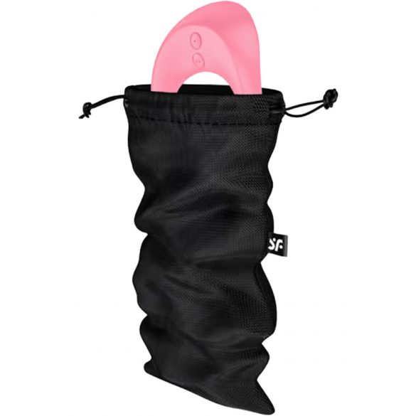 Satisfyer Treasure Bag M - τσάντα αποθήκευσης ερωτικών παιχνιδιών - μεσαία (μαύρη) 