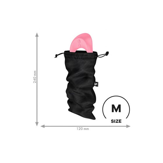 Satisfyer Θησαυρός Τσάντα M - θήκη παιχνιδιών σεξ - μεσαίου μεγέθους (μαύρη)