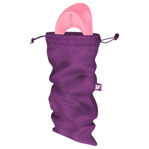 Satisfyer Treasure Bag  - διακριτική τσάντα αποθήκευσης - μεσαίο (μωβ)