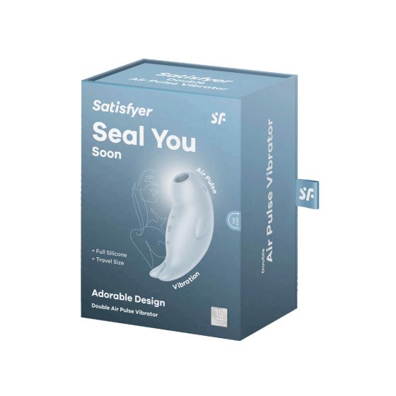 Satisfyer Seal You Soon - Επαναφορτιζόμενος Κλειτοριδικός Δονητής με Κυματική Πίεση (Μπλε)