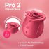 Satisfyer Pro 2 Rose Classic - Διεγέρτης κλειτορίδας με κύματα αέρα (κόκκινο)