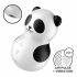 Satisfyer Pocket Panda - διεγέρτης κλειτορίδας με αεροκύματα (μαύρο)