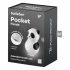 Satisfyer Pocket Panda - διεγέρτης κλειτορίδας με αεροκύματα (μαύρο)