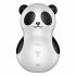 Satisfyer Pocket Panda - διεγέρτης κλειτορίδας με αεροκύματα (μαύρο)