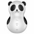 Satisfyer Pocket Panda - διεγέρτης κλειτορίδας με αεροκύματα (μαύρο)