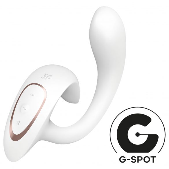 Satisfyer G για Θεά 1 - δονητής για κλειτορίδα και σημείο G (λευκός) 