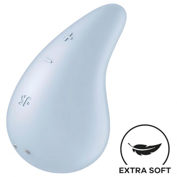 Satisfyer Dew Drop - επαναφορτιζόμενος, αδιάβροχος δονητής κλειτορίδας (μπλέ) 