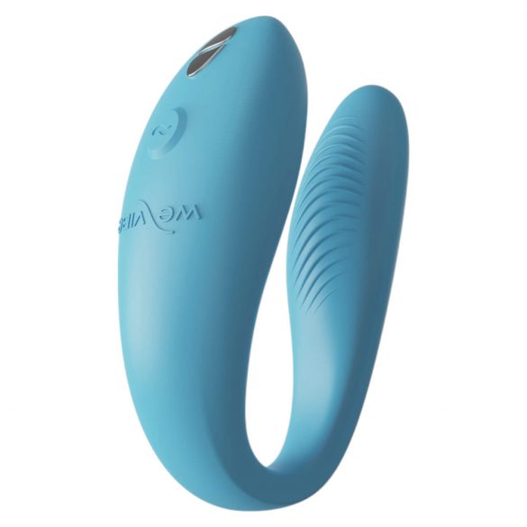 We-Vibe Sync Go - έξυπνος, επαναφορτιζόμενος δονούμενος δακτύλιος (τυρκουάζ) 