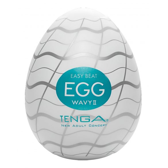 TENGA Egg Wavy II - αυγό αυνανισμού (1 τεμ)