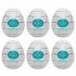 TENGA Egg Wavy II - αυγό αυνανισμού (6 τεμ.)