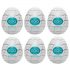 TENGA Egg Wavy II - αυγό αυνανισμού (6 τεμ.)