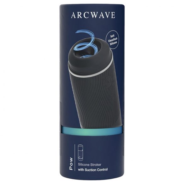 Arcwave Pow - χειροκίνητος αναρροφητικός μαστουρβατόρας (μαύρος)