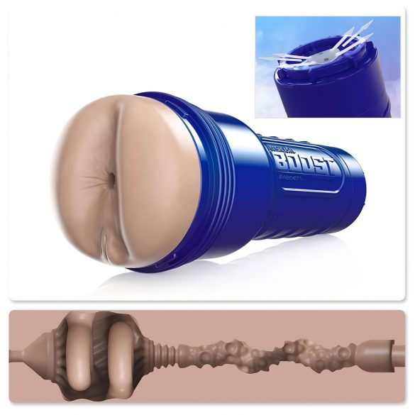 Fleshlight Boost Blast - ρεαλιστικός πρωκτικός onanιστής (φυσικό)