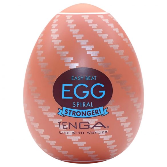 TENGA Egg Spiral Stronger - αυγό αυνανισμού (1 τεμ)