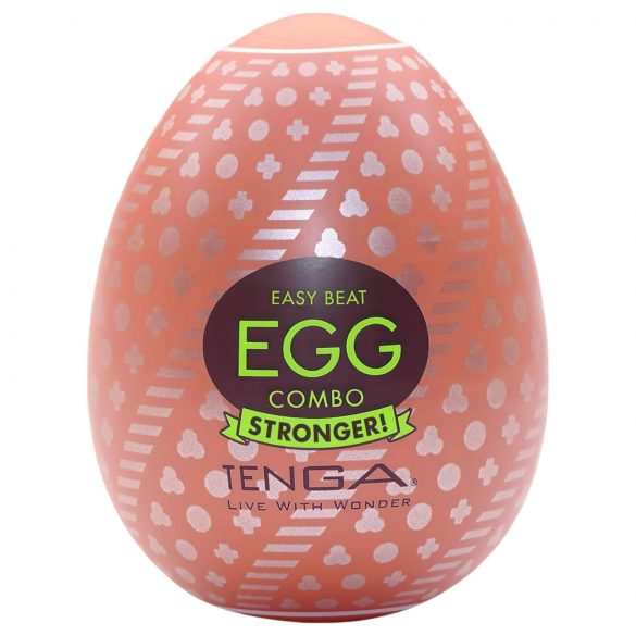 TENGA Egg Combo Stronger - αυγό αυνανισμού (1 τεμάχιο)