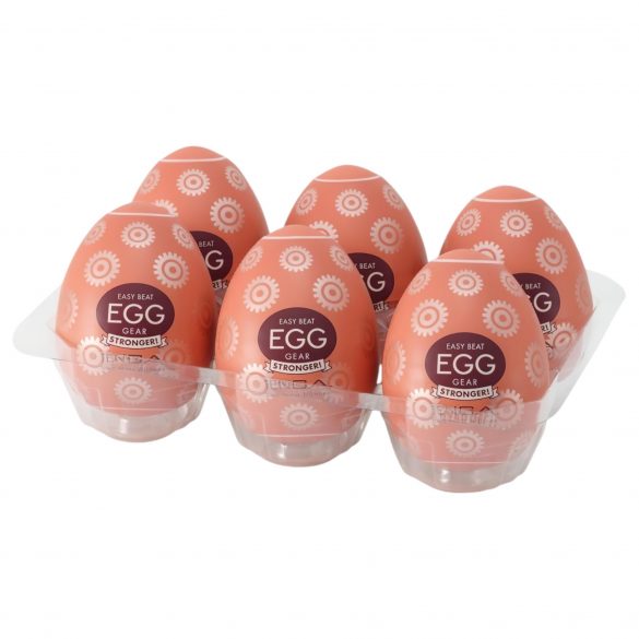 TENGA Egg Gear Stronger - αυγό αυνανισμού (6 τμχ)