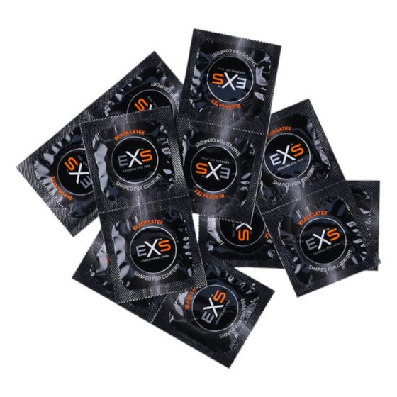 EXS Μαύρο - λάτεξ προφυλακτικό - μαύρο (12 τεμ)