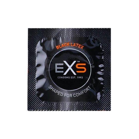 EXS Μαύρο - λάτεξ προφυλακτικό - μαύρο (12 τεμ)
