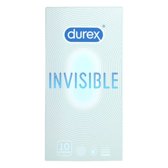 Durex Αόρατο Εξαιρετικά Ευαίσθητο - λεπτό προφυλακτικό (10τεμ)